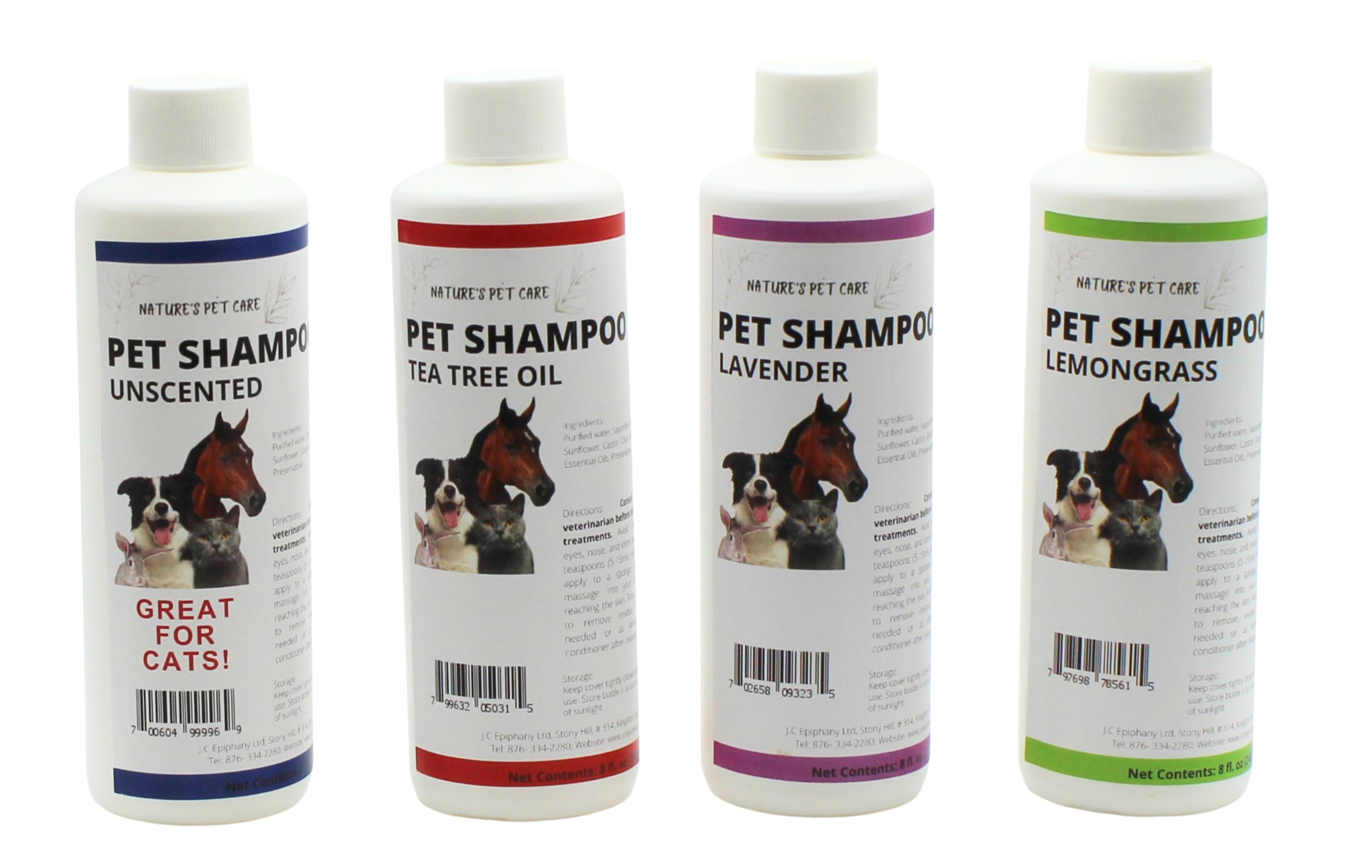 Natures' Pet Care Shampoo Product
